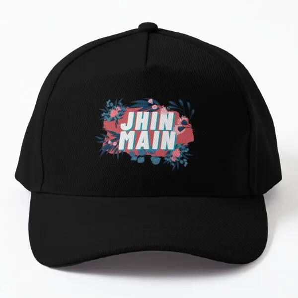 

Jhin Main Baseball Cap Hat Outdoor Summer Sun Spring Printed Women Fish Solid Color Black Hip Hop Mens Boys Bonnet Casquette