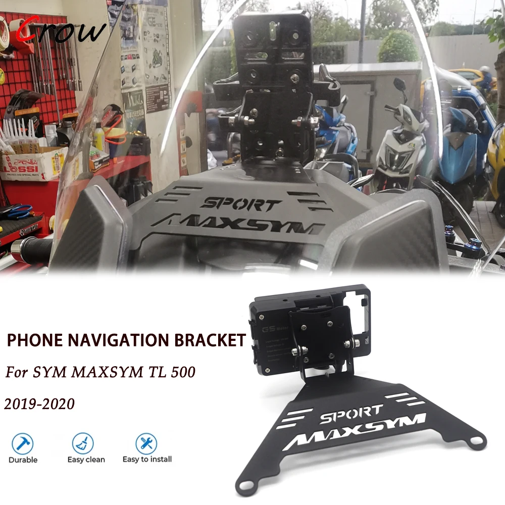 

Motorcycle Accessories For SYM MAXSYM TL 500 TL500 TL508 TL 508 2021 2020 Motorcycle Mobile Phone Navigation GPS Bracket Board