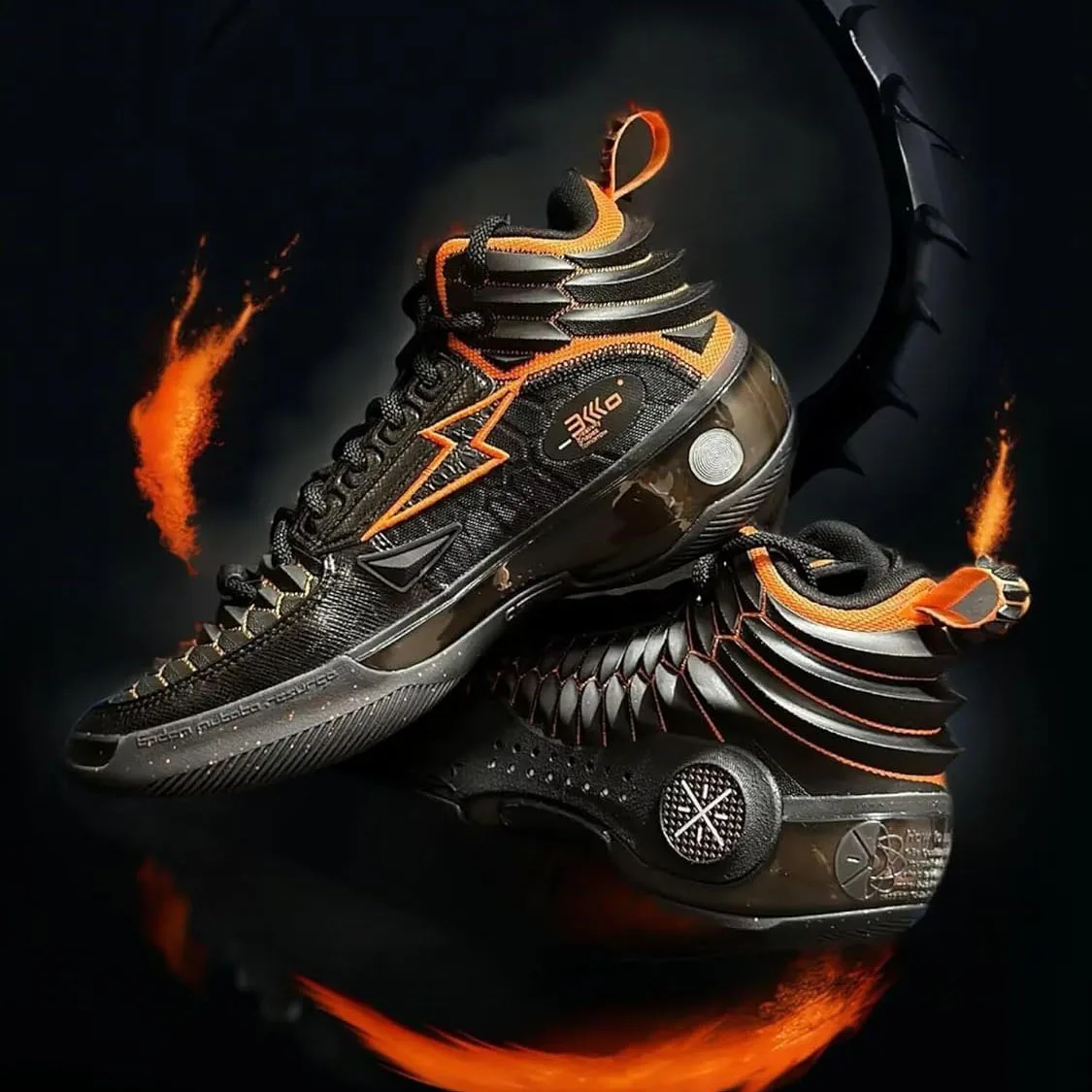 Фото Баскетбольная обувь LI-NING Way of Wade 10, профессиональная спортивная обувь с подкладкой, кроссовки Dwade ABAS083 №2