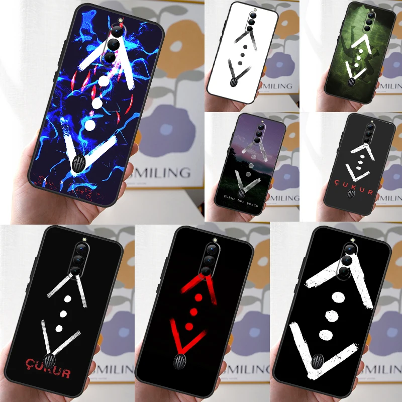 Cukur логотип флейта для ZTE Nubia Red Magic 9 8 8S Pro Plus RedMagic чехол 6R 6 7 6S 7S телефона