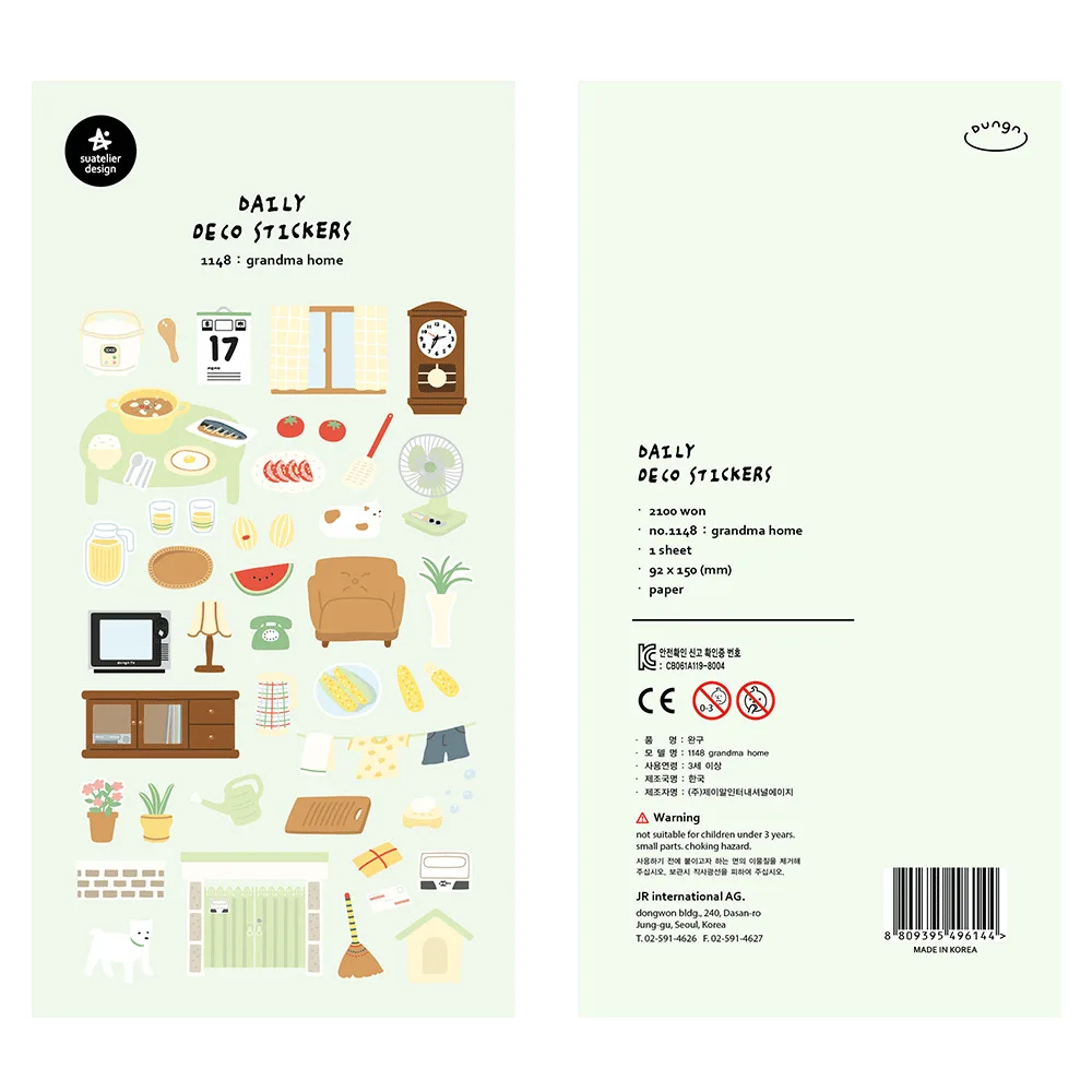 Бумажные стикеры для скрапбукинга Suatelier