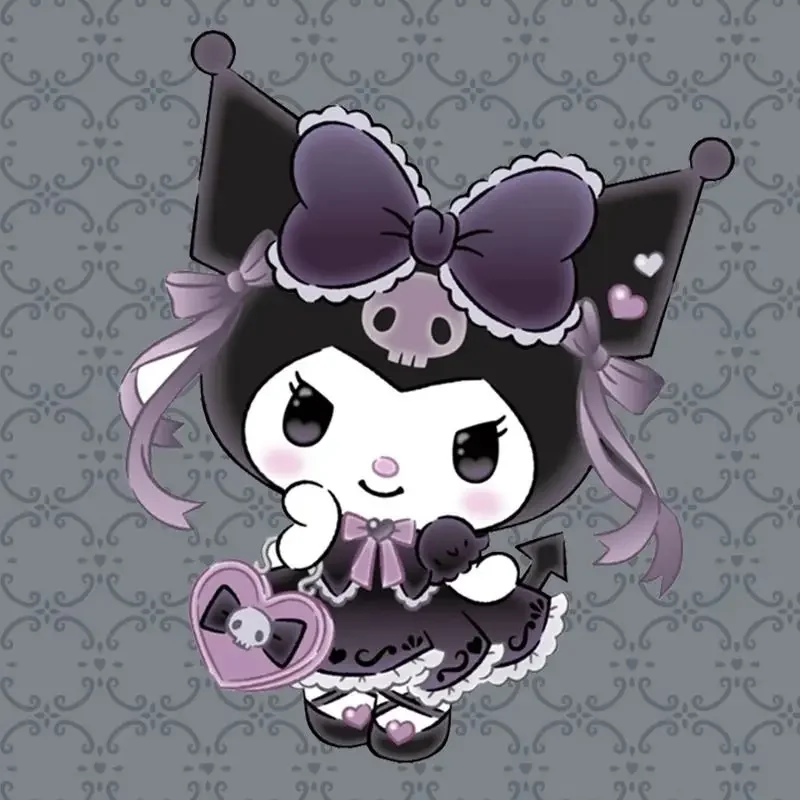 MINISO Sanrio Kuromi автомобильное боковое окно наклейка на экран мультяшная крышка