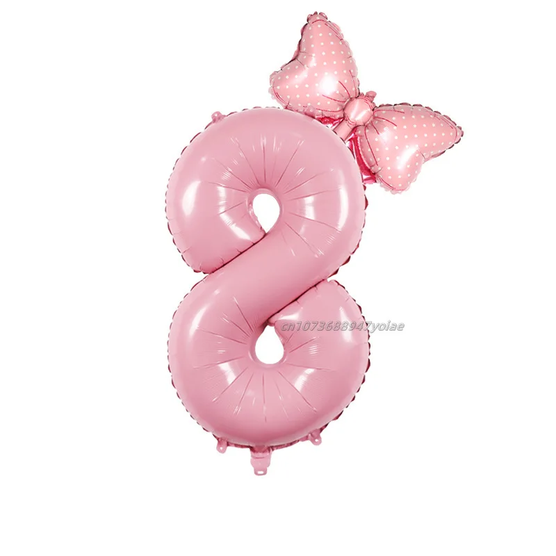 

MOONBIFFY Розовые воздушные шары номер 32 дюйма