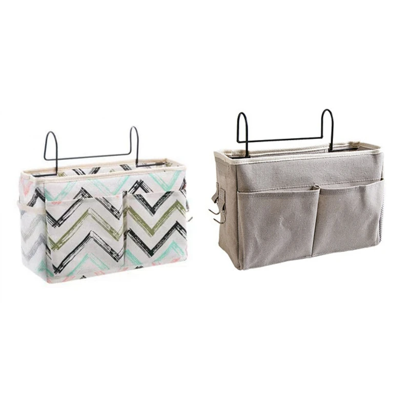 

Прикроватные сумки для хранения, боковой Чехол для кроватки, держатель для подгузников, карманы, сумки для принадлежностей для кроватки