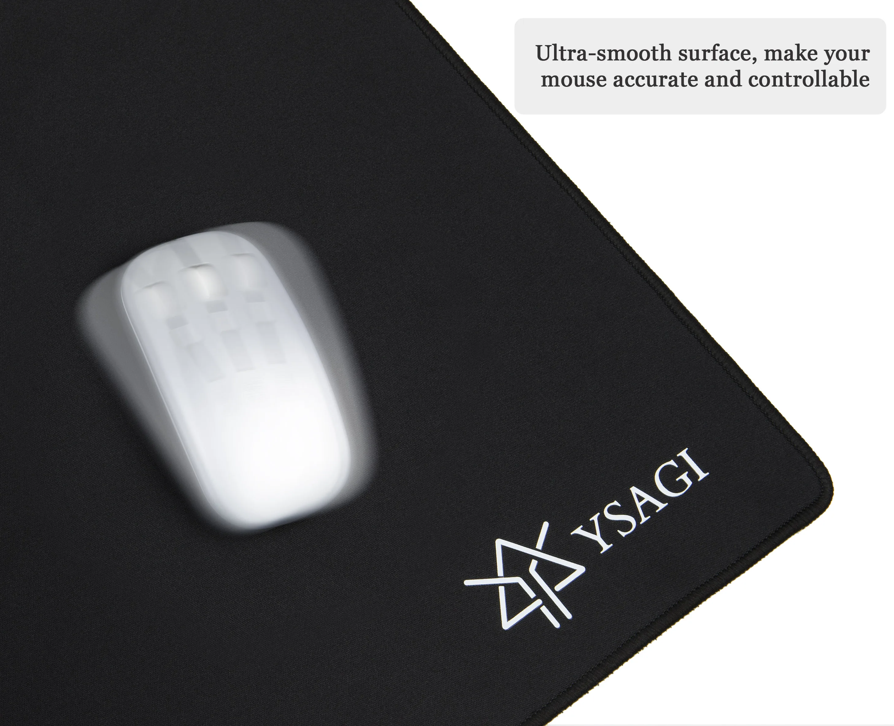 Тканевый игровой коврик для мыши (XXL): отслеживание и стабильность пика —