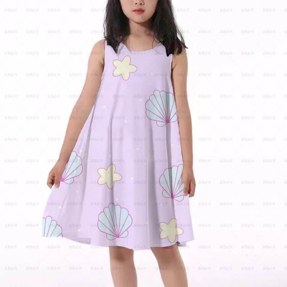 

Детское летнее платье с объемным рисунком кролика и бабочки