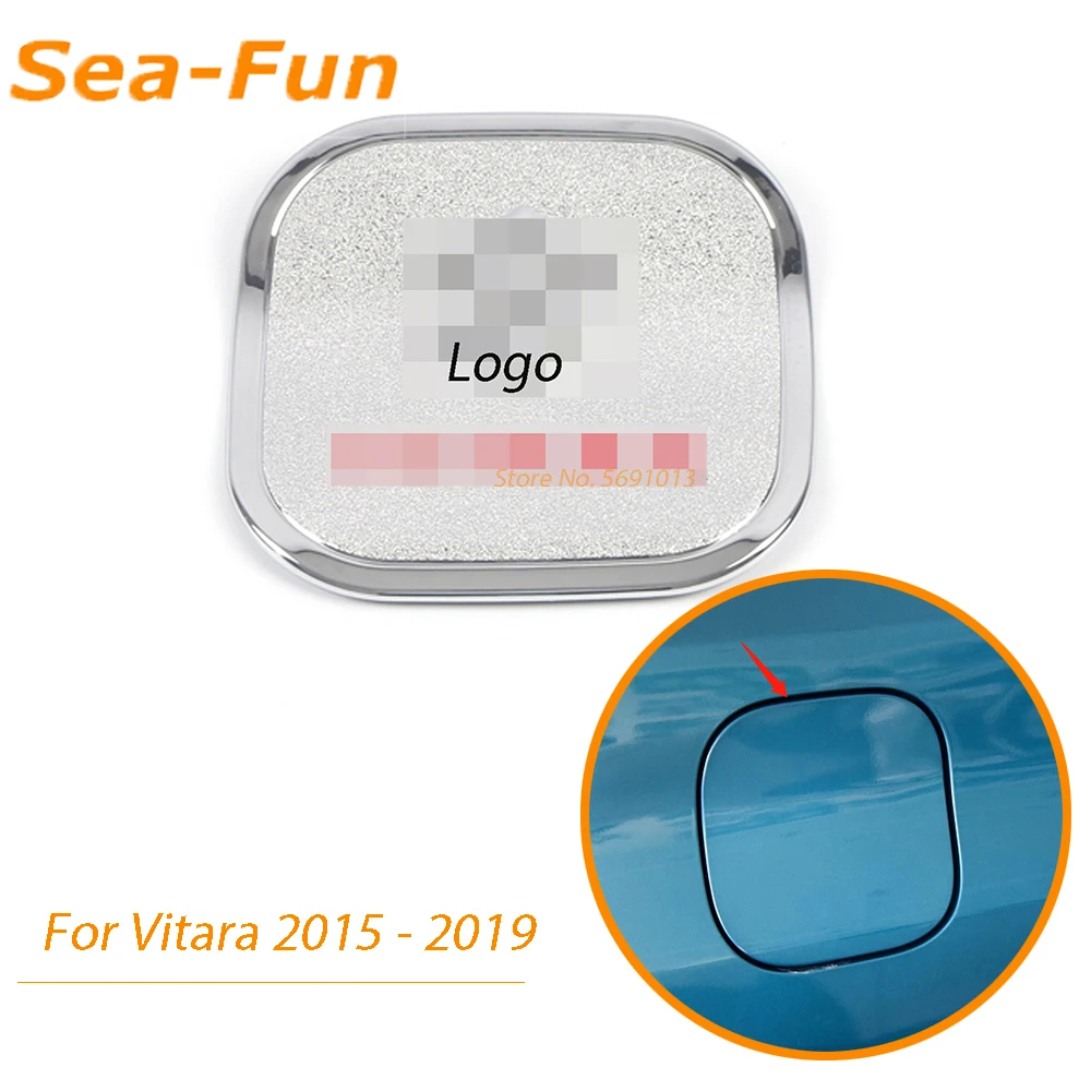 

Для Suzuki Vitara 2015 2016 2017 2018 2019 ABS декоративная крышка для топливного бака газовая крышка наполнительная крышка металлические внешние автомобиль...