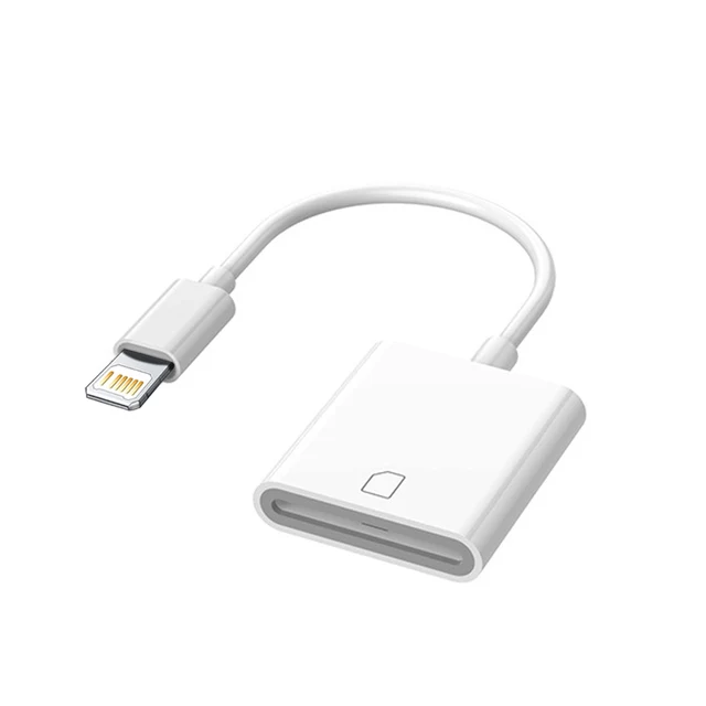 Avizar Lecteur carte iPhone / iPad Lightning vers USB / TF / Micro