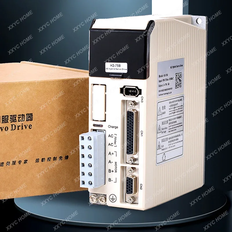 Гибридный сервопривод Leadshine с замкнутым контуром ЧПУ H2-758 (HBS758) HBS758S напряжение 50-75