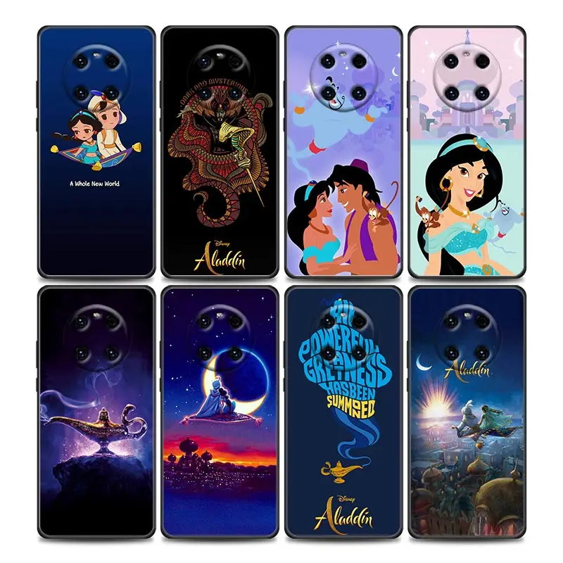 

Cartoon Anime Aladdin Phone Case for Huawei Y6 Y7 Y9 2019 Y6p Y8s Y9a Y7a Mate 10 20 40 Pro Lite RS Soft Silicone Case Cover