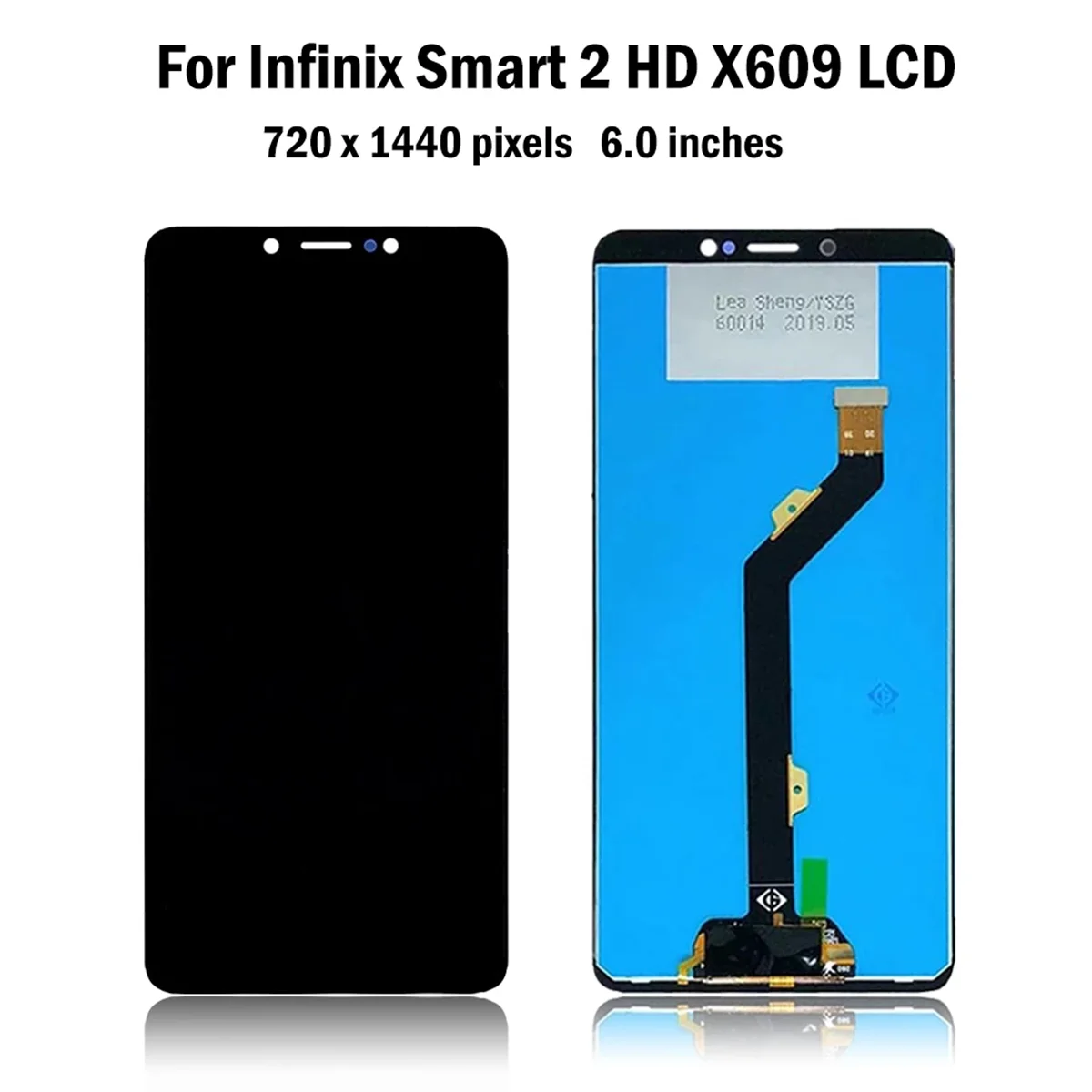Для Infinix Smart 2 HD X609 X609B ЖК-дисплей кодирующий преобразователь сенсорного экрана в