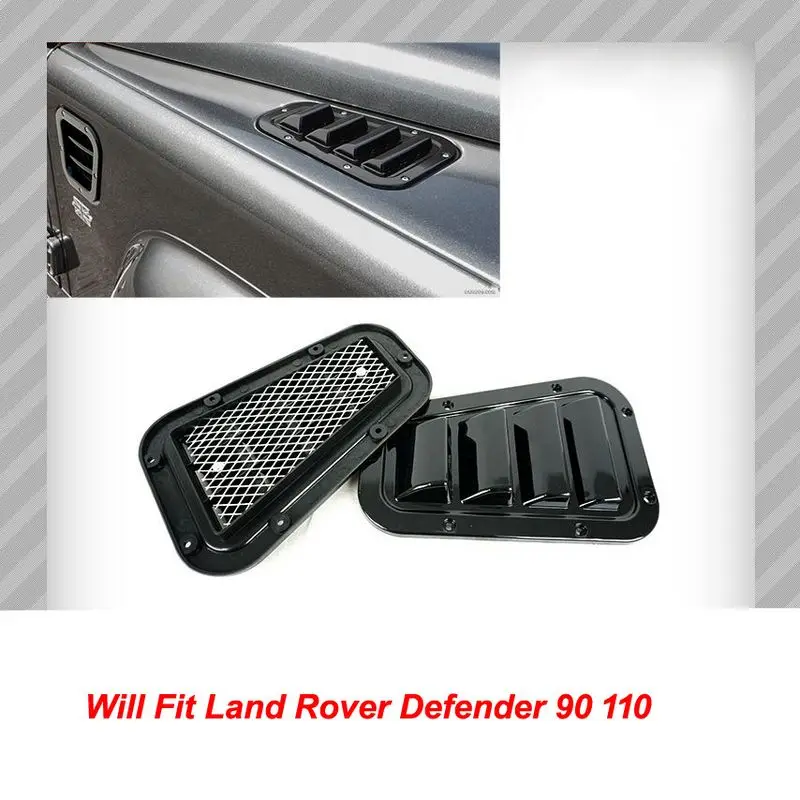 Для Land Rover Defender 90 110 Top воздухозаборные вентиляционные отверстия набор глянцевых