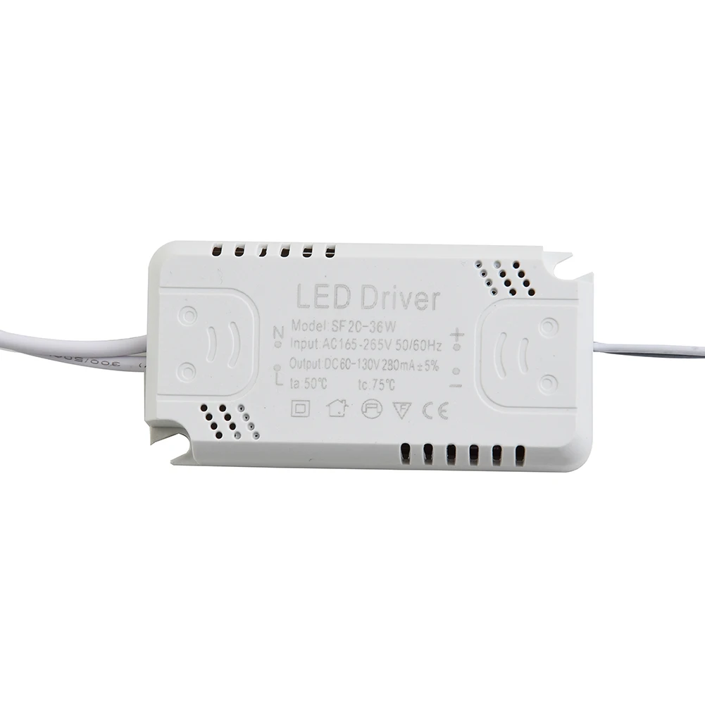 Адаптер светодиодного драйвера 240-300 мА 8-24 Вт 24-40 40-60 60-80 AC165-265V Панель