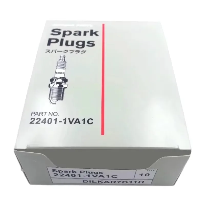 

4/6 шт. 22401-1VA1C DILKAR7D11H двойная иридиевая свеча зажигания для Nissan Rogue 2,0 L 2017 X-TRAIL QASHQAI, DILKAR7D11H