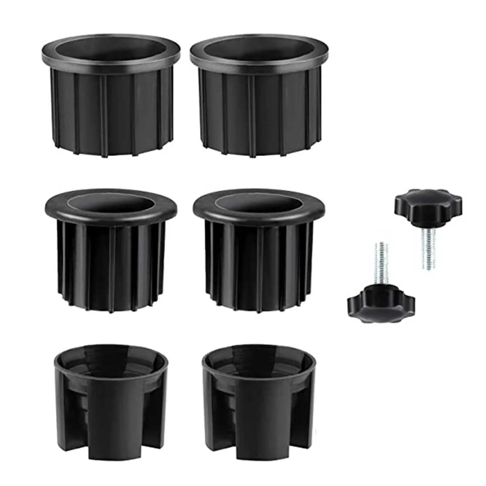 

Cover Cap Umbrella Base Stand 8PCS Beaches Backyard Acces Black Hole Ring Repair Parts Replacement Parts Durable