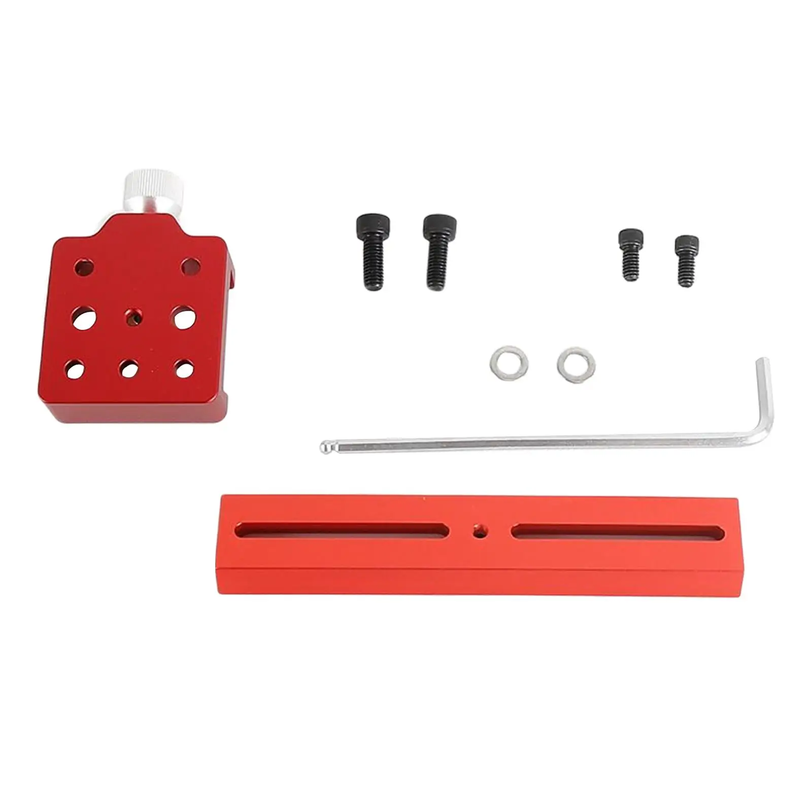

Universal Dovetail Mounting Base Aluminum Alloy Adjustable Durable for Parts