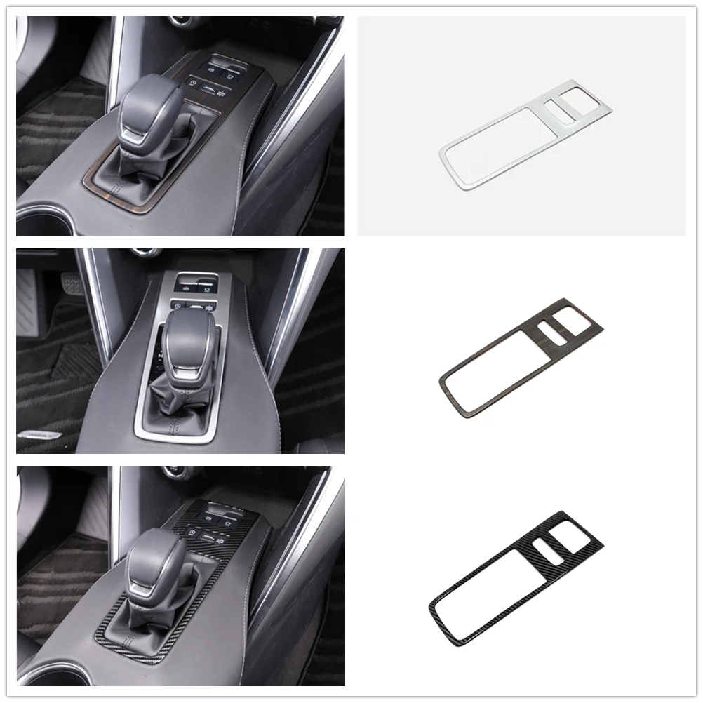 

For Toyota Harrier Venza 2020 2021 Accessories Center Console Gear Shift Panel Cover Trim Car Sticker