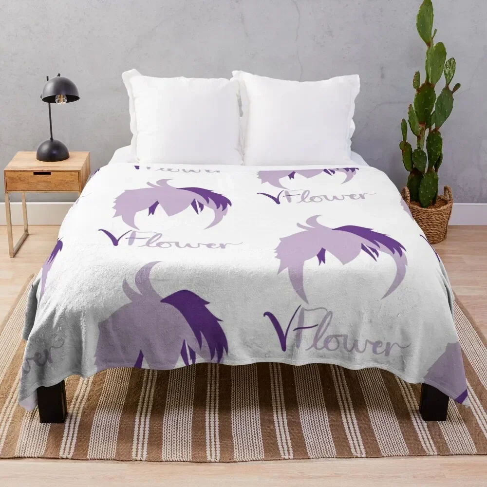 VFlower силуэт плед одеяло с наполнителем одиночные Косплей Аниме одеяла