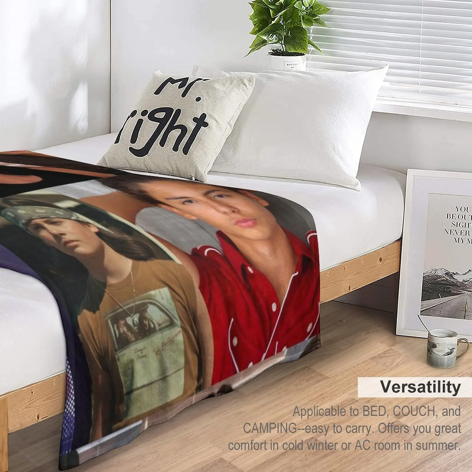 Декоративное покрывало для дивана с коллажем Мигеля казареза Мора одеяло