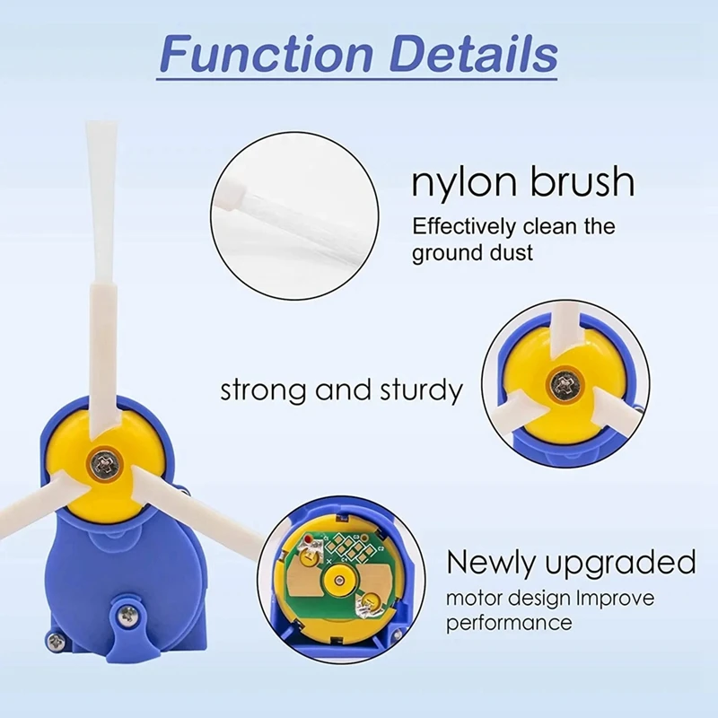 Модуль двигателя с боковой щеткой для IRobot Roomba 500 600 700 800 900 I3 I7 E5 E6 E7 J7 серии замена