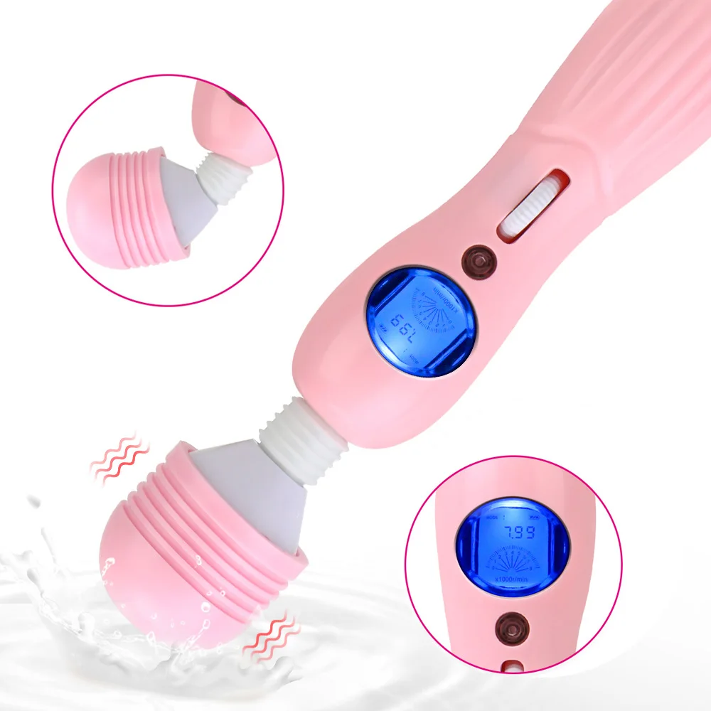 AV Stick Волшебная палочка Вибраторы 9 Частота 8 Скоростей Женский мастурбатор