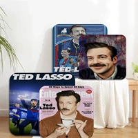 tv series ted lasso square plush cushion home back cushion soft comfortable 50x50cm chair mat pad