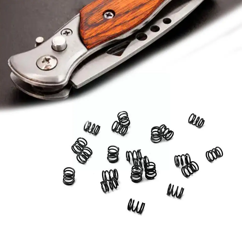 

10 Pcs Custom Replacement Steel Spring Suitable For Microtech Ut And Utx85 Series Spring Switch Accessories N7g7