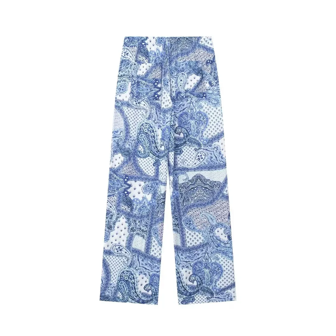 Женские повседневные брюки с принтом