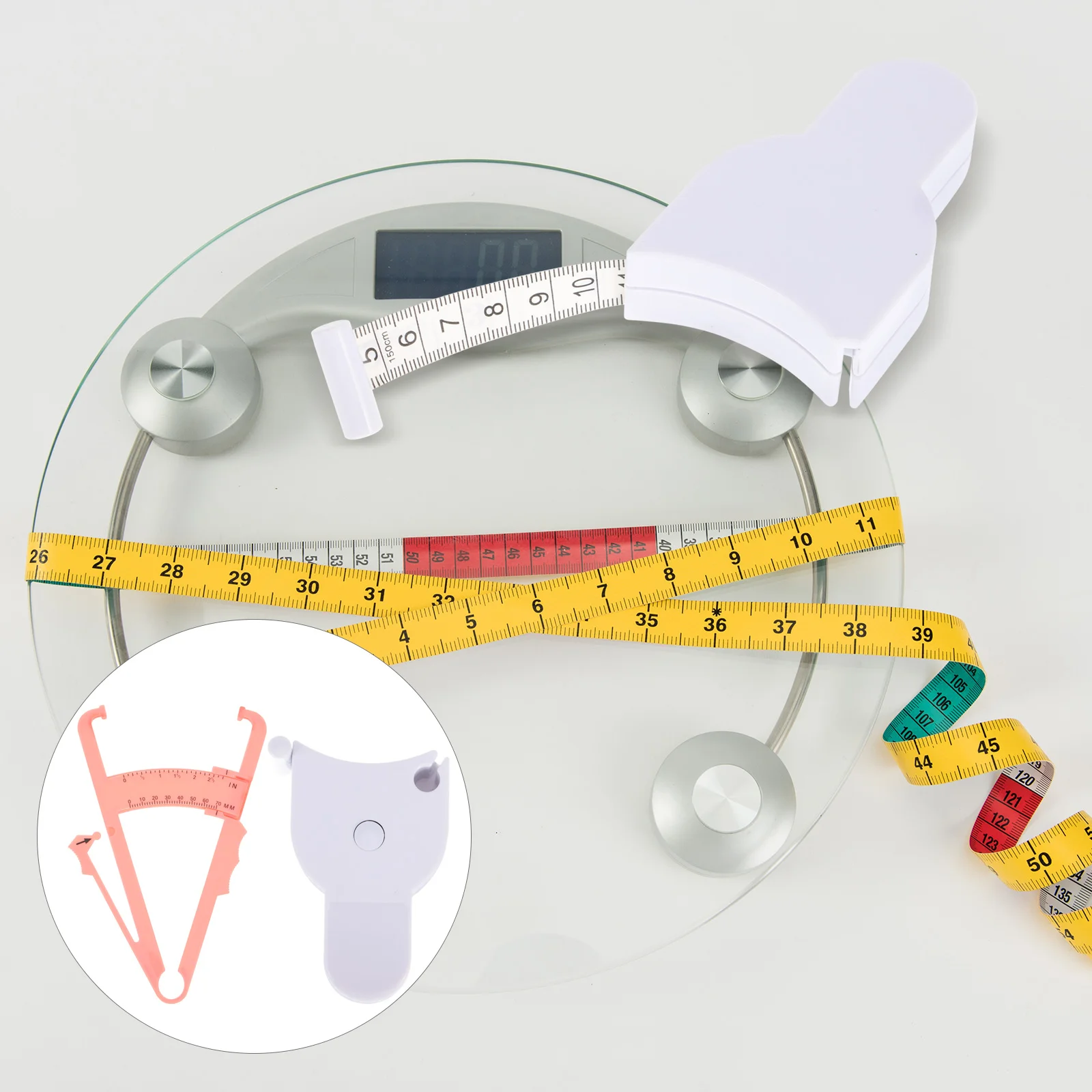 Линейка для талии жира измерительный инструмент штангенциркуль тела цифровое