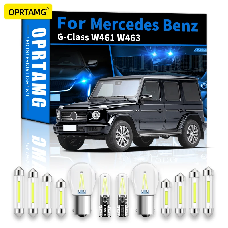 

OPRTAMG Canbus Indoor Lighting For Mercedes Benz G-Class W461 W463 G500 G63 G550 G63AMG G55AMG G550 1998-2022 Interior Lights