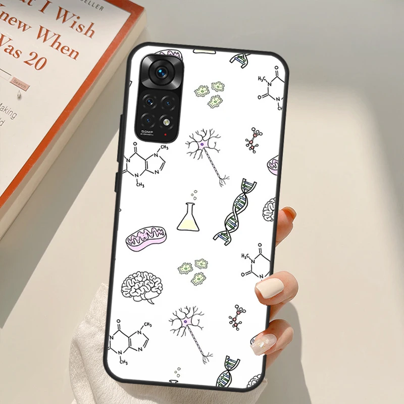 Чехол с кофеином для Xiaomi Redmi Note 11 10 9 8 Pro 11S 10S 9S 8T K50 K40 9A 9C 10A 10C |