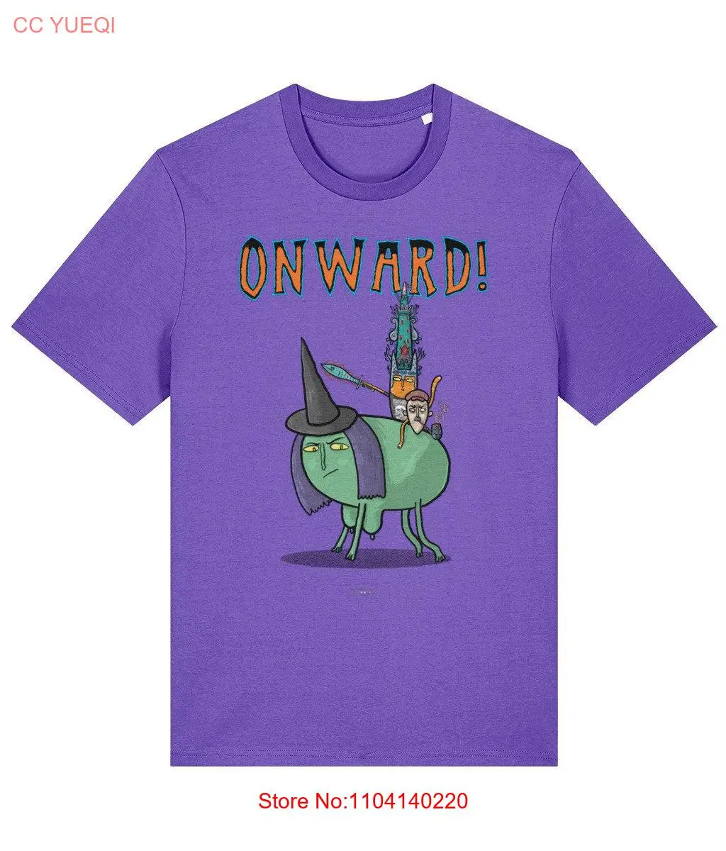 Футболка ONWARD Tussface Sir Tiddles McTabby McTickles McFee 100-процентный органический хлопок длинные