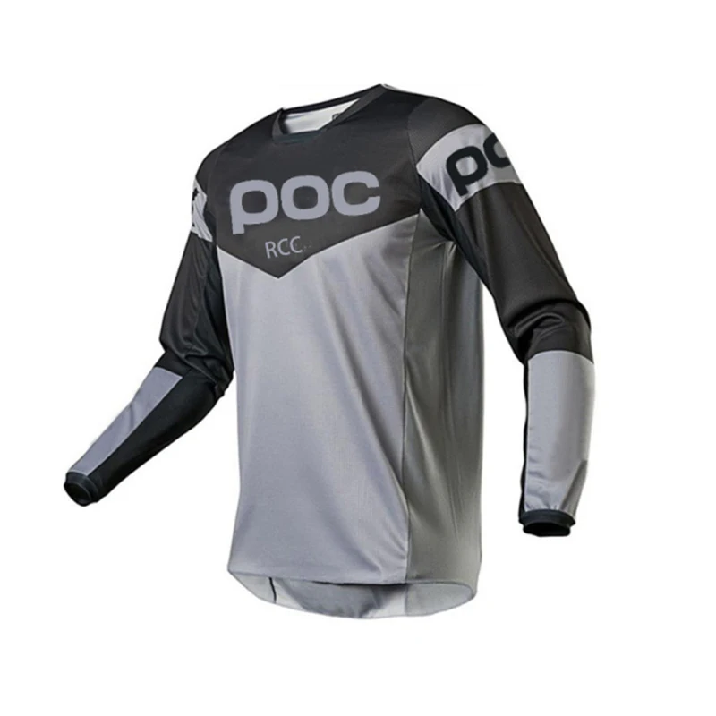 2022 RCC POC Enduro горный велосипед Джерси MX Мотокросс BMX гоночный DH с длинным рукавом