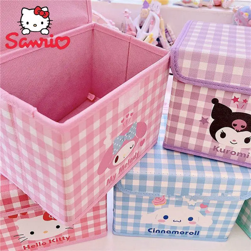 Desktop Flip-top High Capacity Sundries Dust-proof Portable Foldable Friend Gift