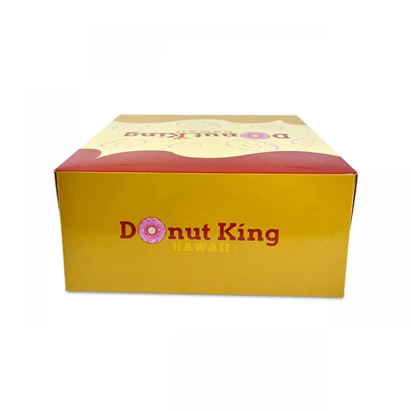 

Бесплатный образец, индивидуальный логотип, печатная Милая бумажная коробка, коробки для пончиков