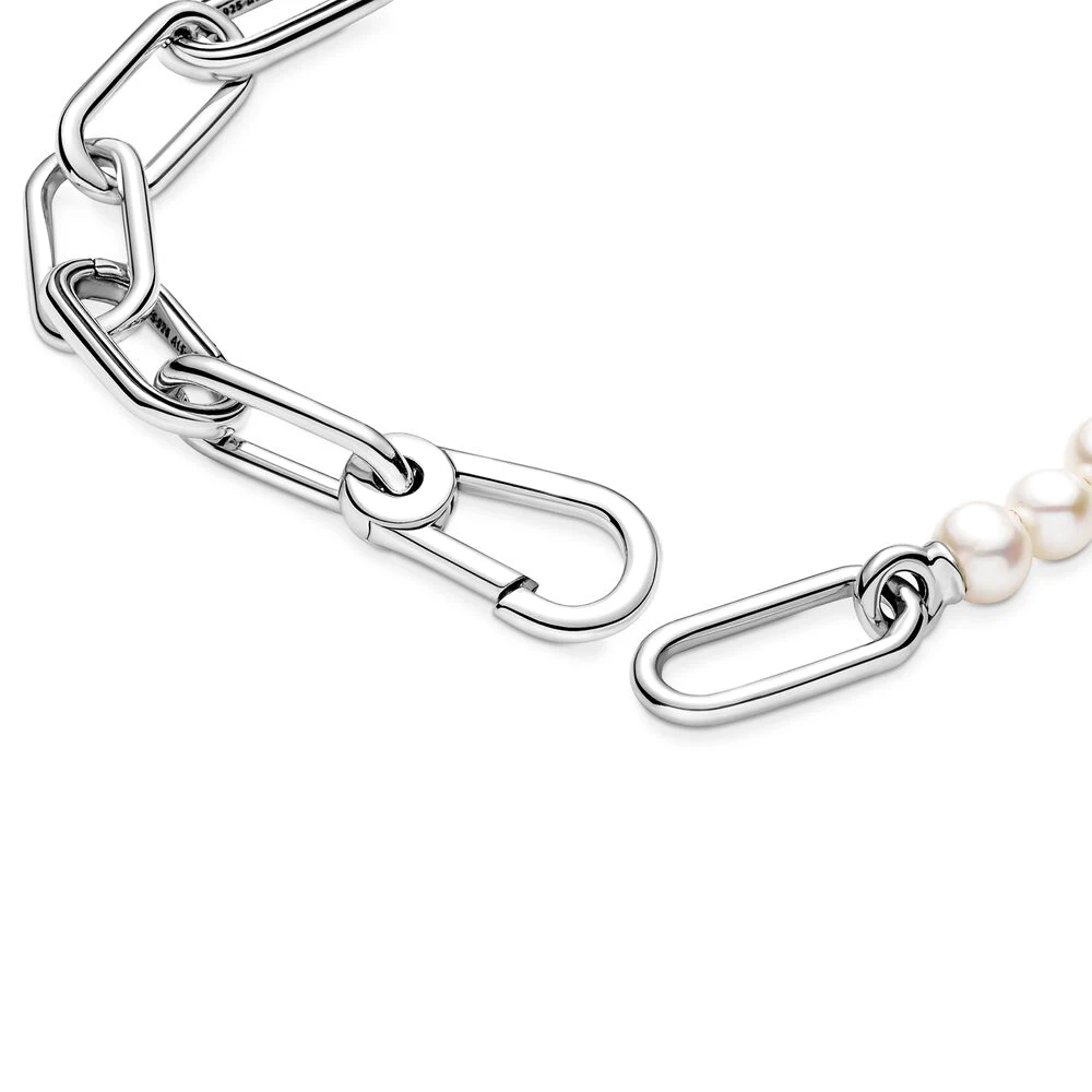 Bracelet à maillons en argent regardé 925 pour femme, convient à Pandora original, perles de charme plus proches, bricolage, anniversaire, cadeaux de fête des mères 2
