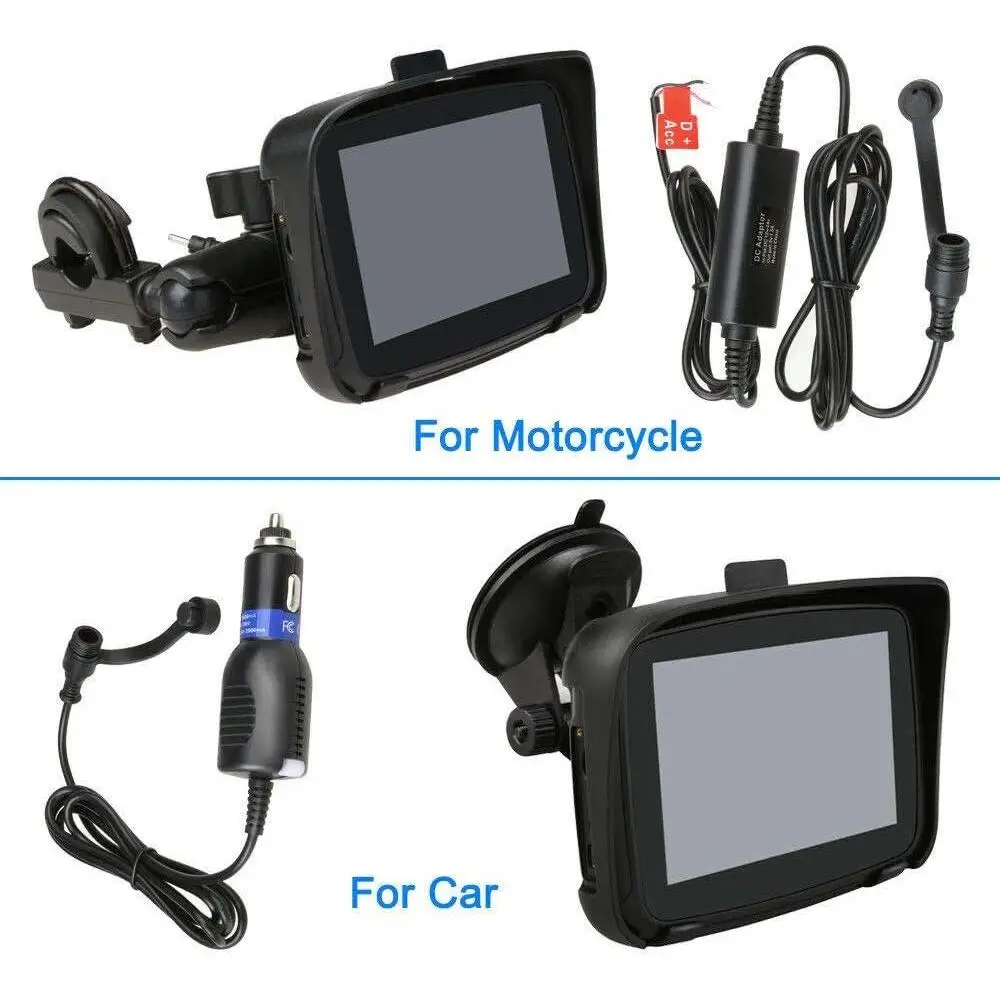 SAT NAV с 5-дюймовым TFT Android 6.0 Bluetooth Автомобильная GPS-навигация 1 ГБ DDR 16 Флэш-памяти Для