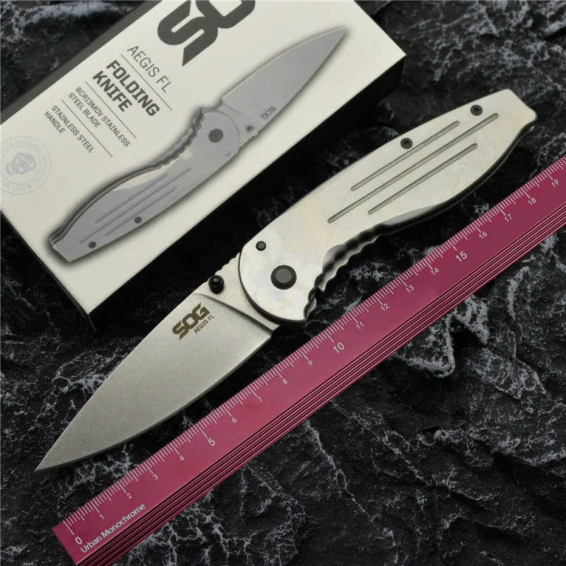 Портативный складной нож SOG Shangchao Edition полностью стальной высокопрочный