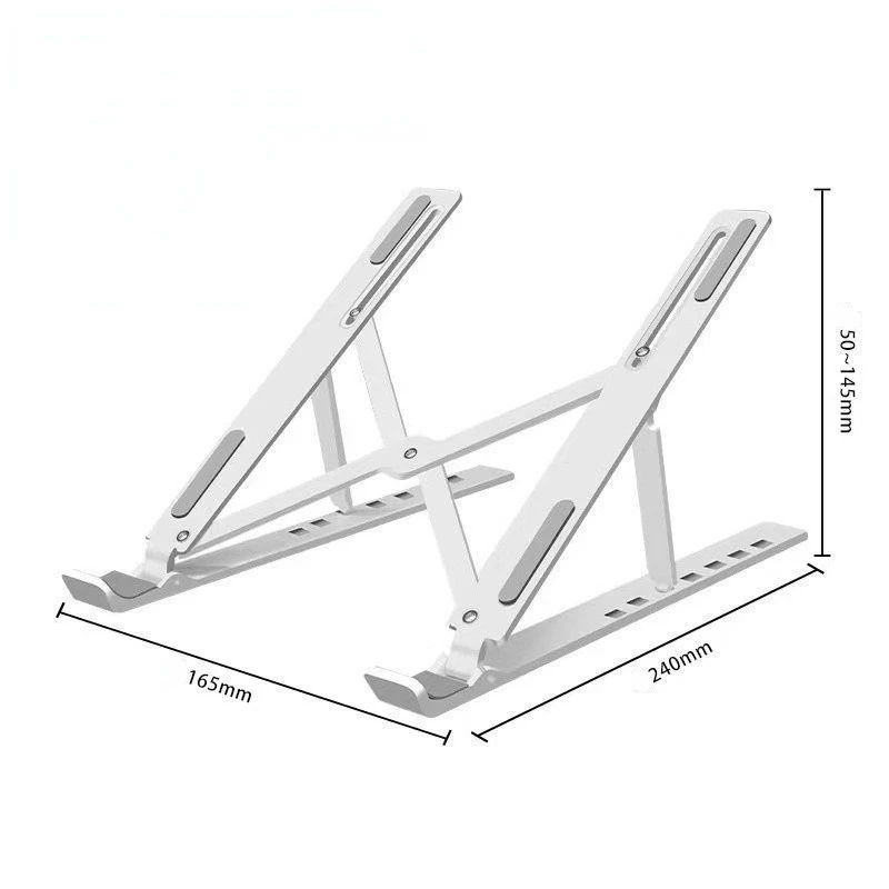 

Foldable Laptop Stand Portable Notebook Support Base Holder Adjustable Riser Cooling Bracket for Laptop & Tablet Accessories