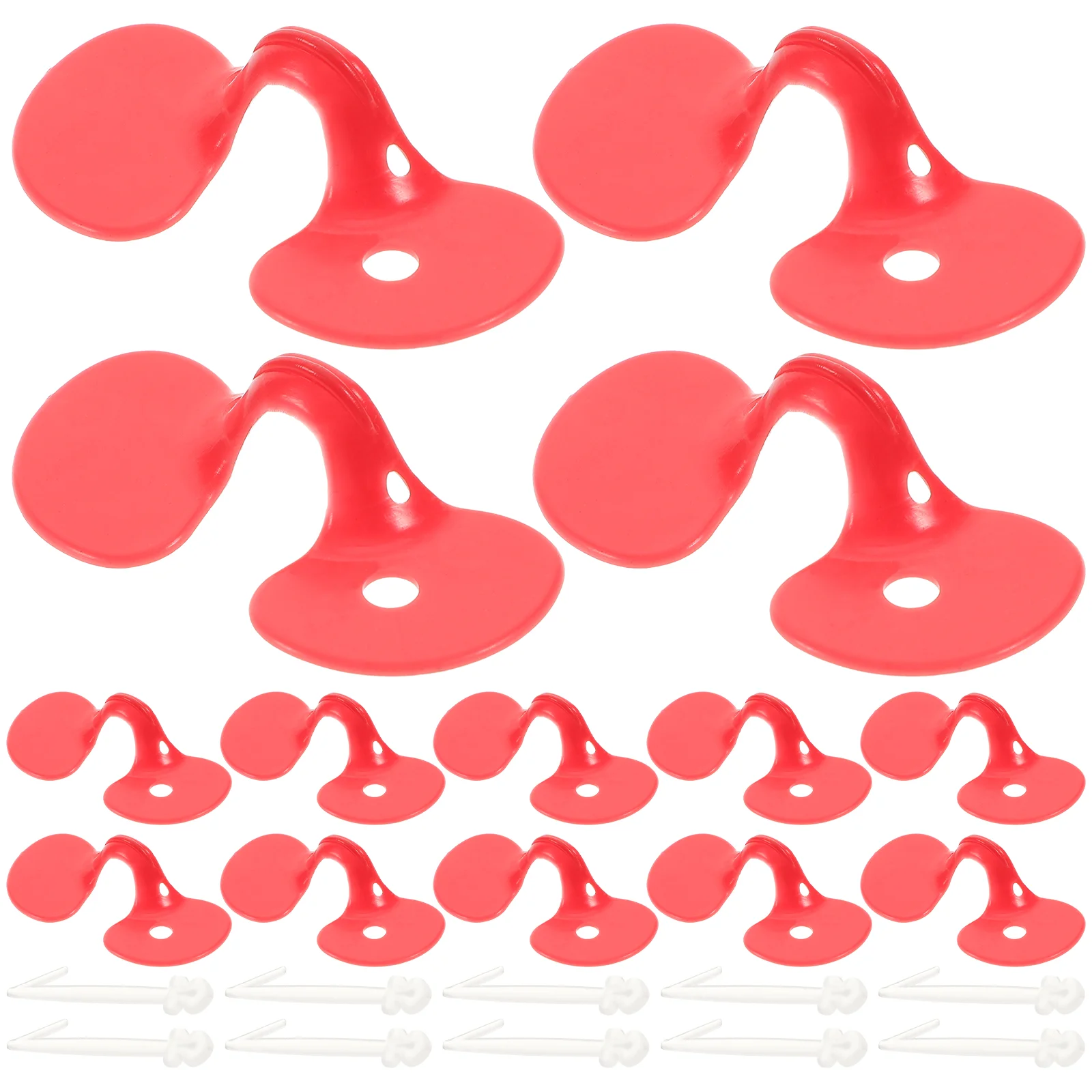 

100 шт., пластиковые очки для разведения кур