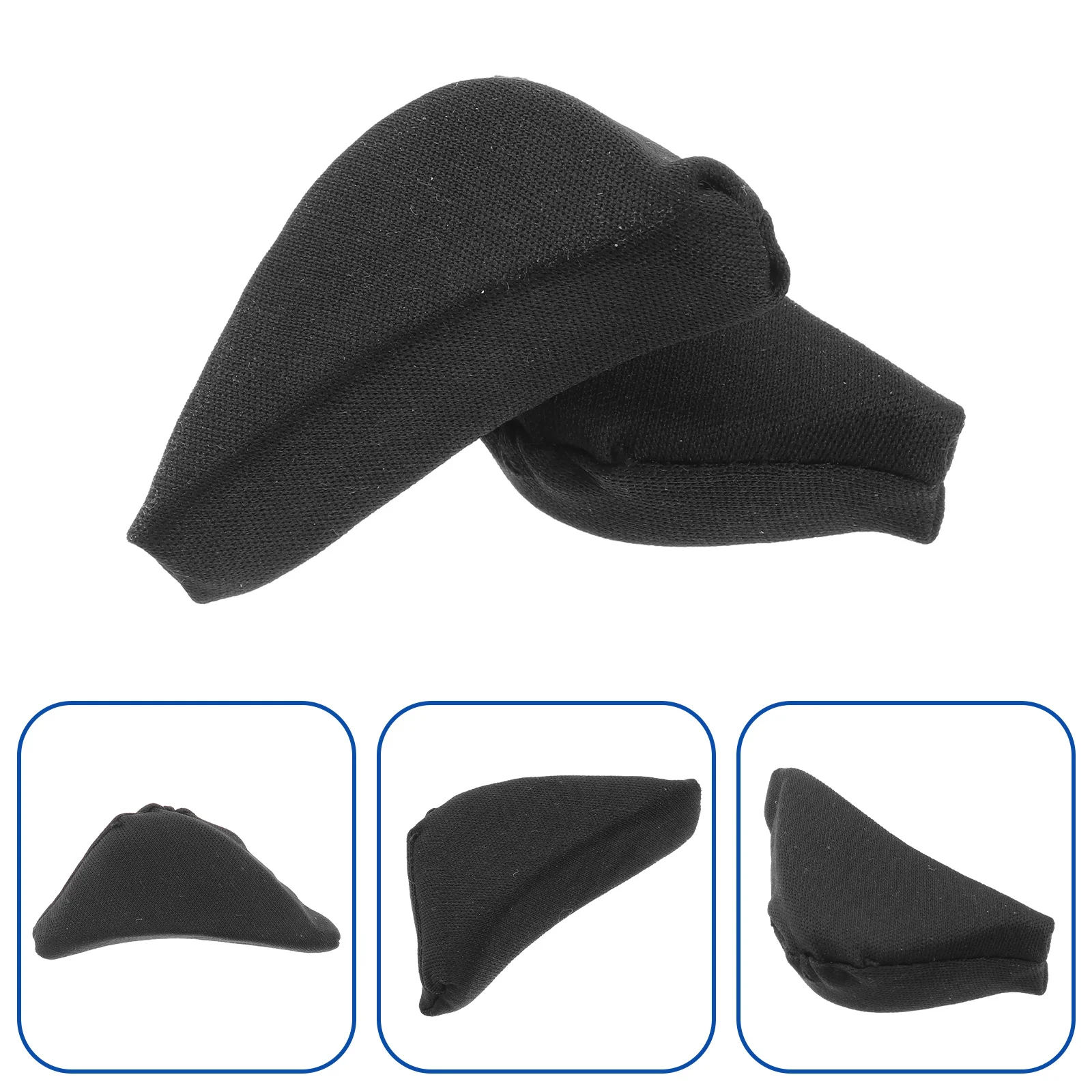 

2 Pair Shoe Filler Toe Filler Insert Adjustable Sponge Shoe Filler Sponge Too Big Shoes Unisex Shoe Inserts for Men Unisex Pumps