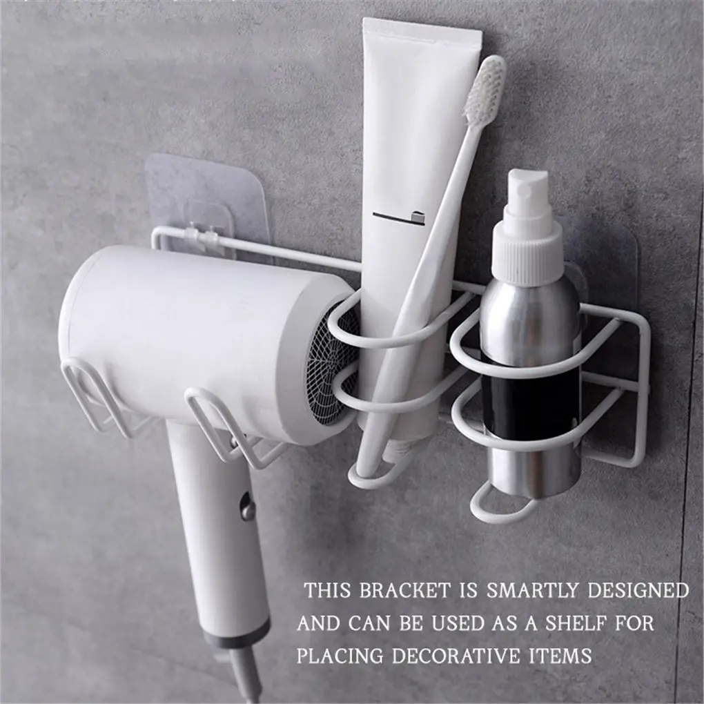 

Wall Mounted Shower Shelf No Drill Self Adhesive Caddy with 4 Hooks - Large Capacity Stainless Steel Wall Shelves Bathroom Decor