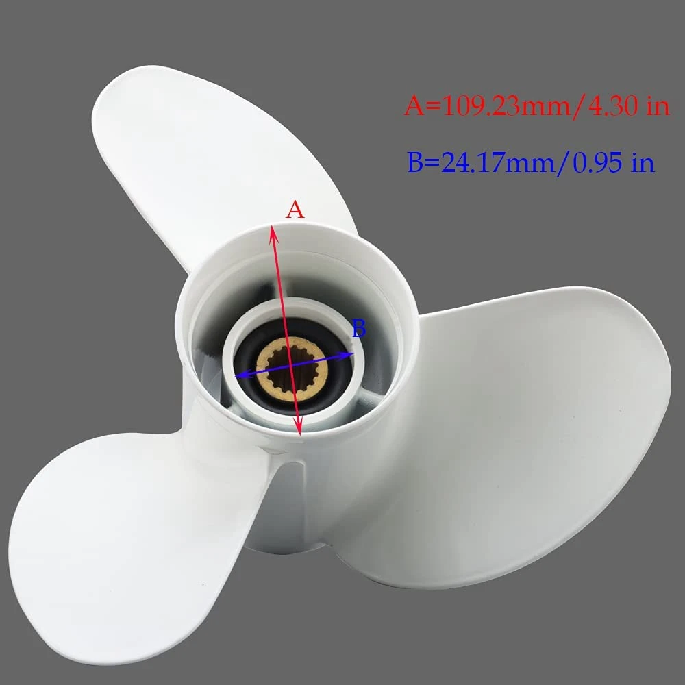 13X19 дюймов для подвесного пропеллера 50Hp 60Hp 70Hp 90Hp 115Hp 130Hp винт из алюминиевого