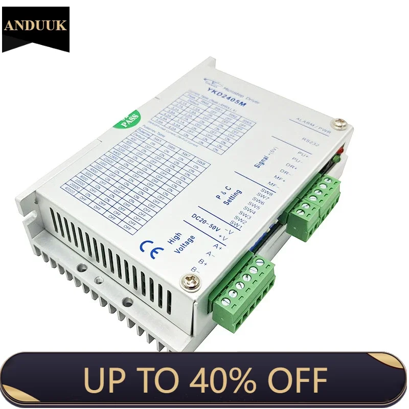 Цифровой шаговый Драйвер YKD2405M Origin YAKO 32 бит DSP двухфазный драйвер для фланцевого