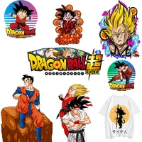 dragon ball heat transfers for clothes iron on transfers clothing sticker patch applications diy t shirt hoodie accessory gift