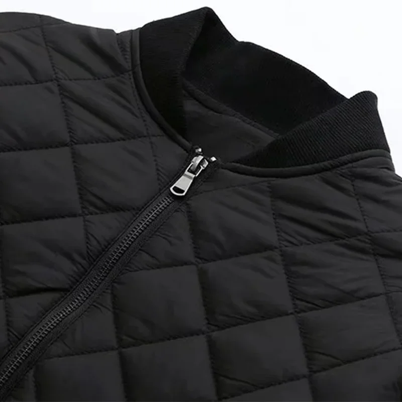 Женские куртки тонкие парки пальто черная верхняя одежда женское клетчатое