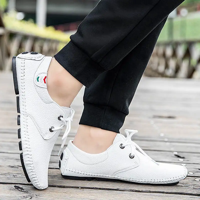 

Ботинки мужские кожаные, повседневная обувь для ходьбы, кожаные, для тенниса, дизайнерские, не повседневные, зимние