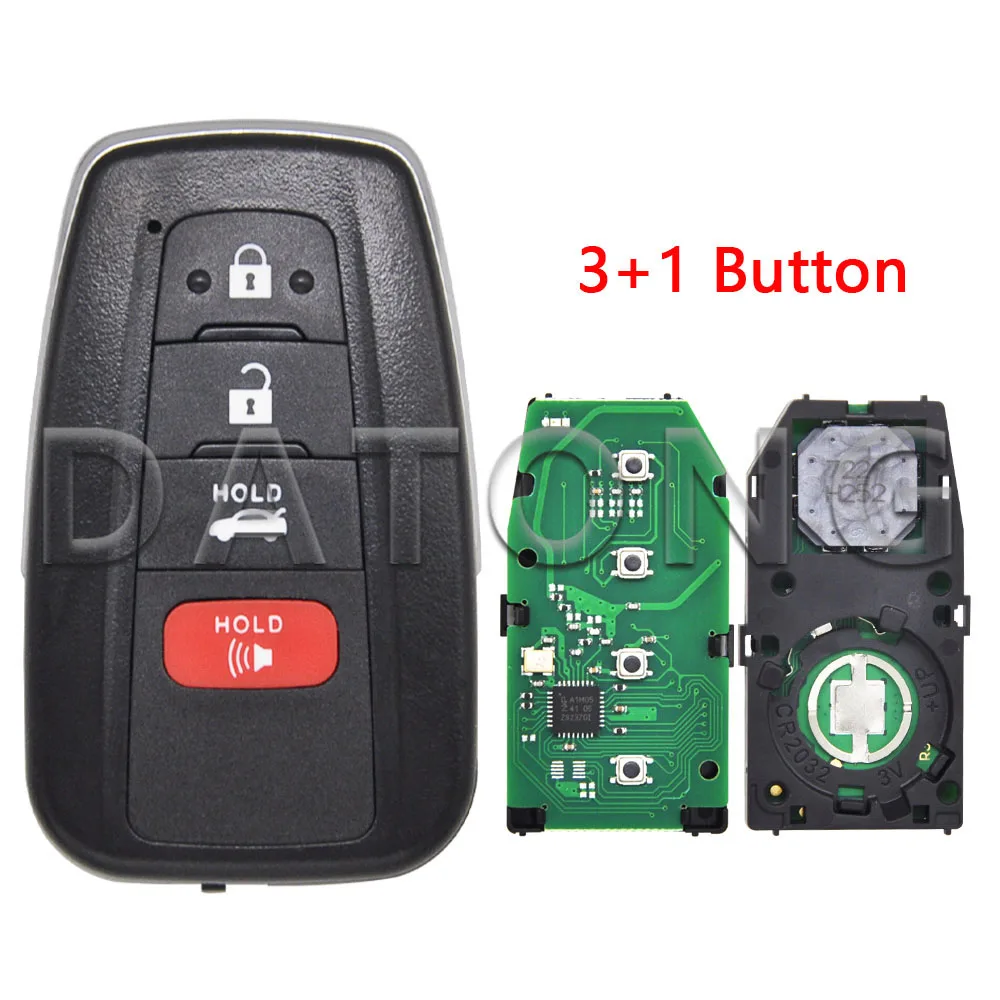 

Автомобильный ключ дистанционного управления Datong Wolrd для Toyota Corolla HYQ14FBN 4A чип 312/314 МГц для Бразилии 8990H-02050 B2U2K2R 433 МГц