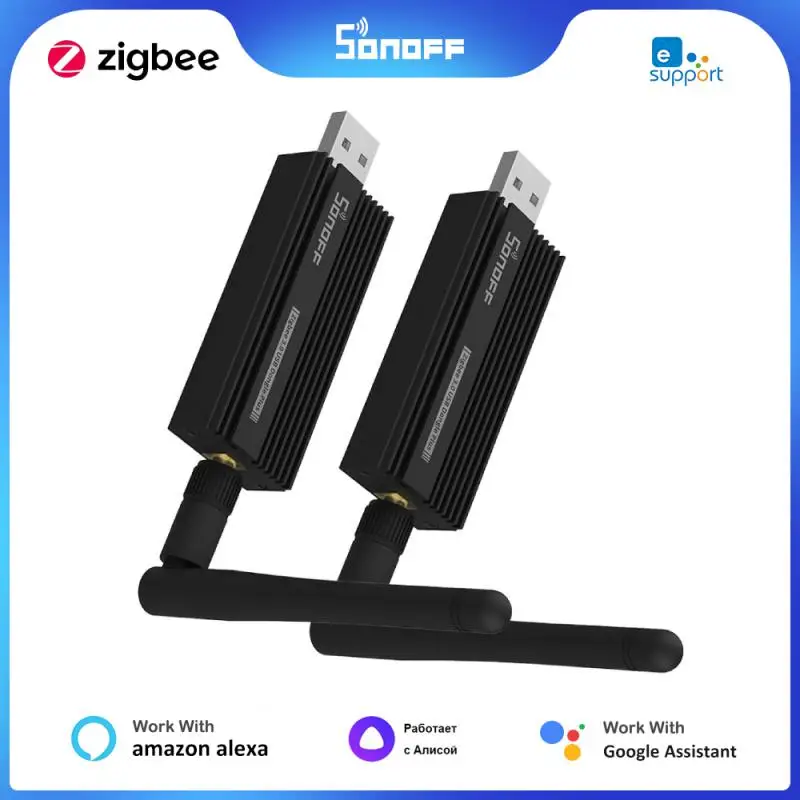 

USB-ключ SONOFF ZB Dongle-P Zigbee 3,0, универсальный шлюз Zigbee, поддержка через ZHA или Zigbee2MQTT, модуль Sonoff для умного дома