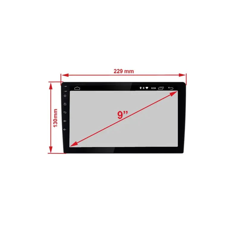 Переходная рамка TOYOTA Corolla 2007-2012 (тип2) 9&quot (Incar RTY-FC542) |